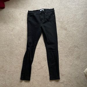 Loft black skinny jeans